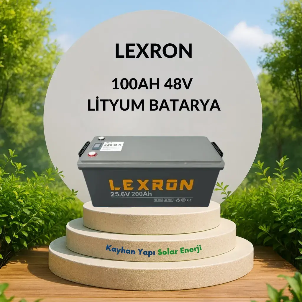 Lityum Batarya 100Ah 48V LiFePO4