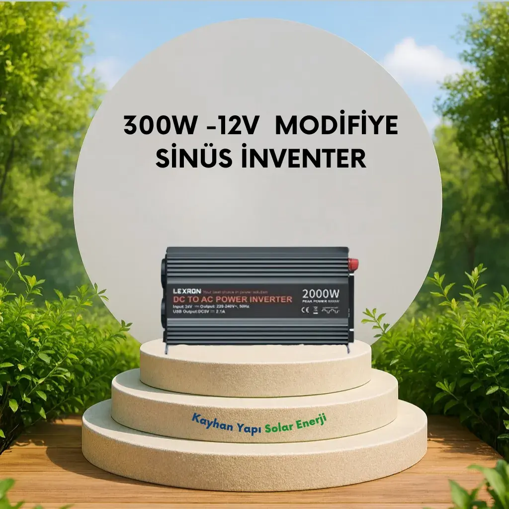 Modifiye Sinüs İnverter 300W 12V