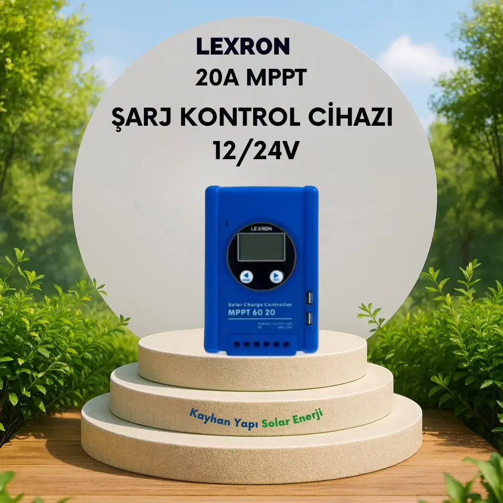 MPPT Şarj Kontrol Cihazı 20A
