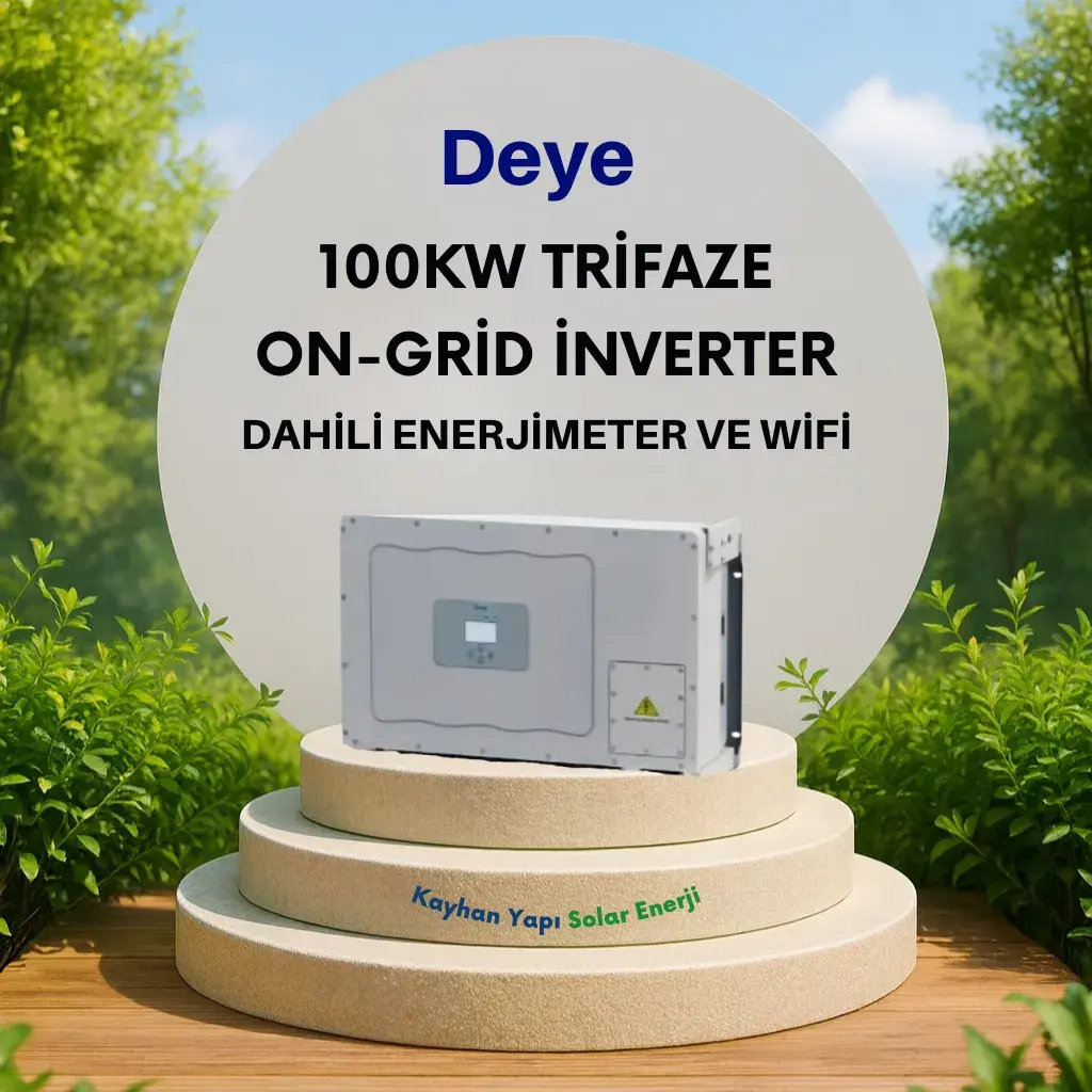 On-Grid İnverter 100kW Trifaze