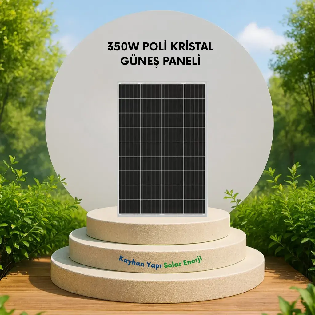 Polikristal Güneş Paneli 350W