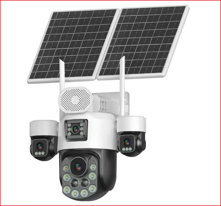 Solar Kamera INOX-X25 4Lens 18X PTZ