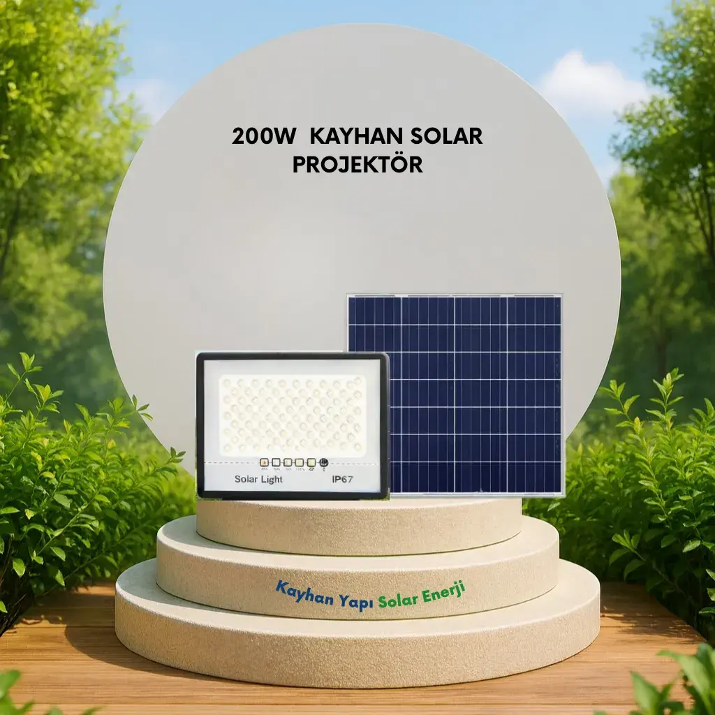 Solar Projektör 200W