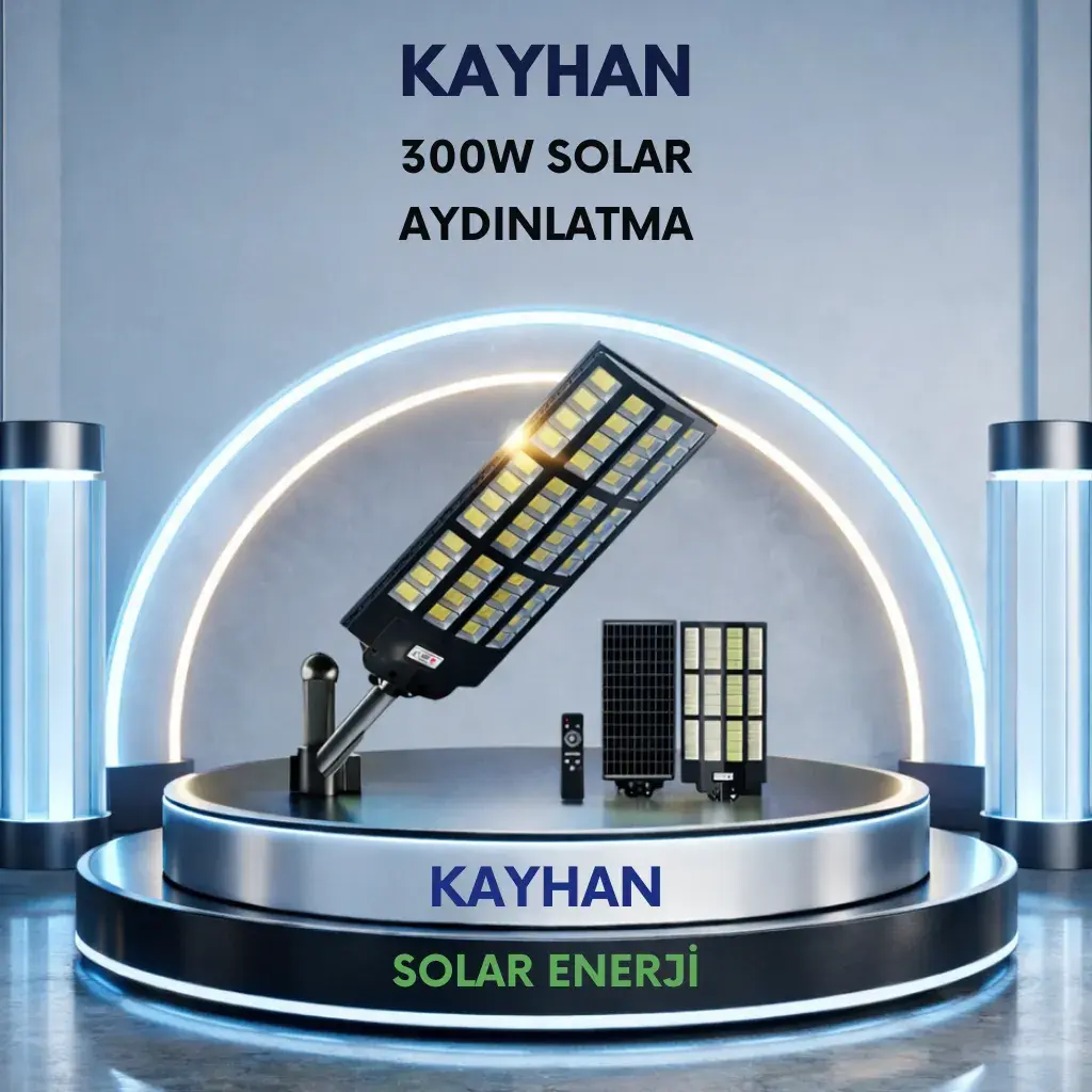 Solar Sokak/Bahçe Lambası 300W