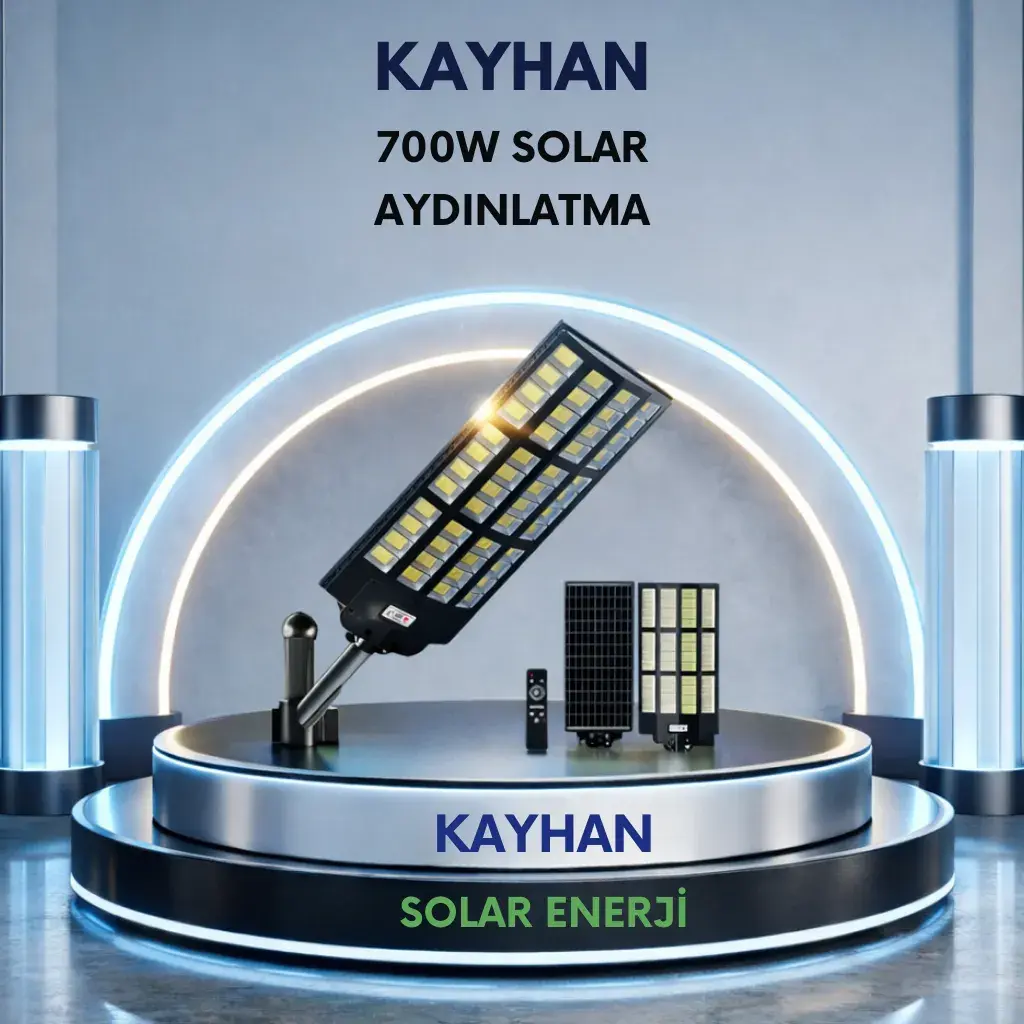Solar Sokak/Bahçe Lambası 700W